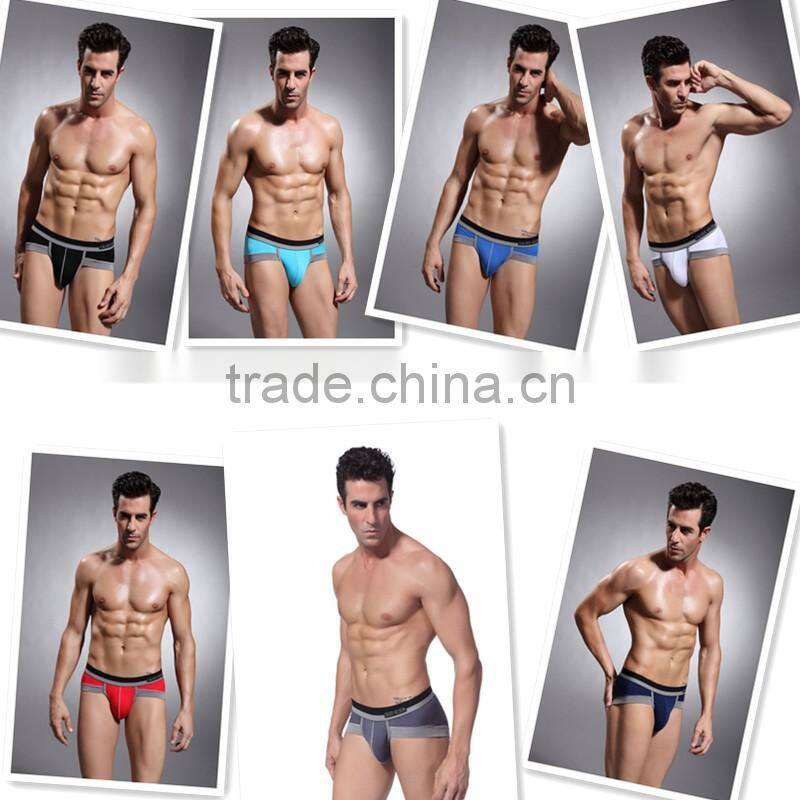 Comfortable Panties Hot Sale Men Male Underwear Men's Boxer Underwear Sexy Patchwork Cotton Man Underwear Boxer Solid Underpants