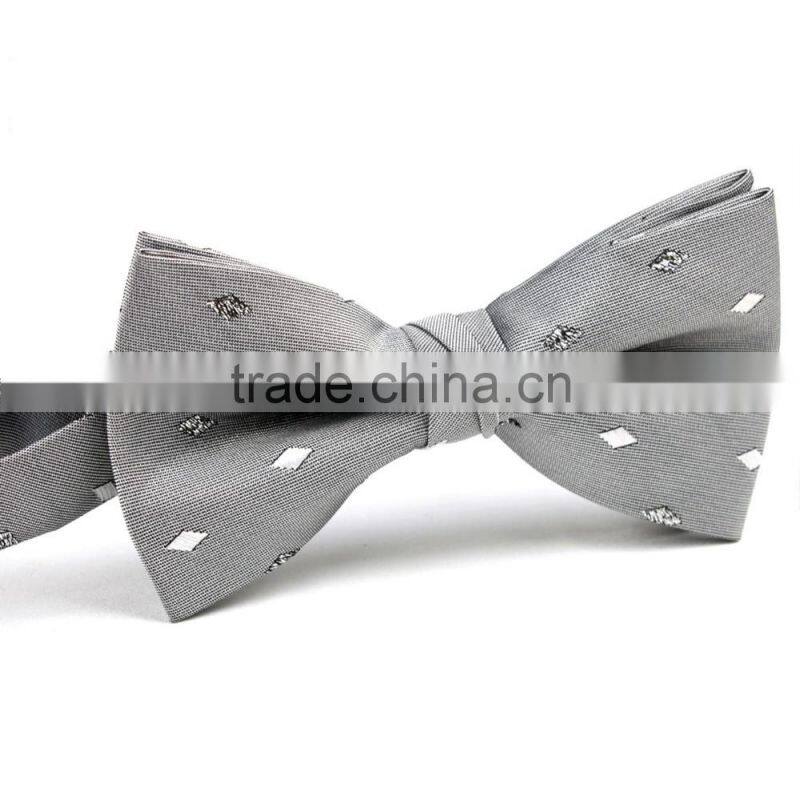 Dot Green Color Custom Bow Tie China Made Cheap High Quality