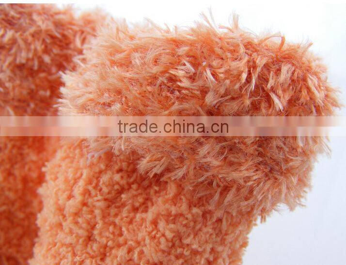 B80007C ,indoor winter slipper shoes/kids minion plush slippers and shoes/Kids Plush Indoor Slipper