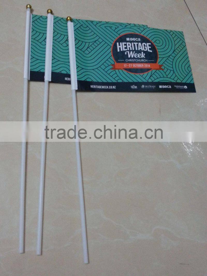 Custom polyester hand waving flag