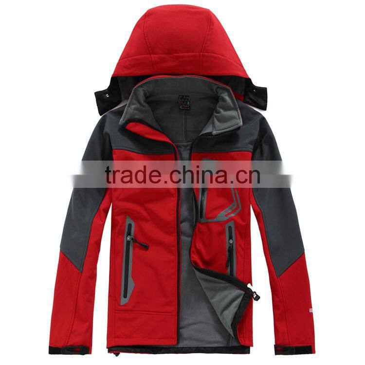 Hot China factory waterproof softshell jacket
