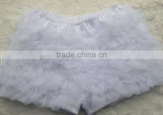 baby girl ruffled shorts chiffon ruffle short