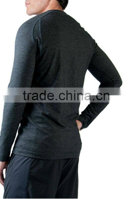 Wholesale Plain Customize Design Yoga Fitness T-Shirt Activewear Men Top
