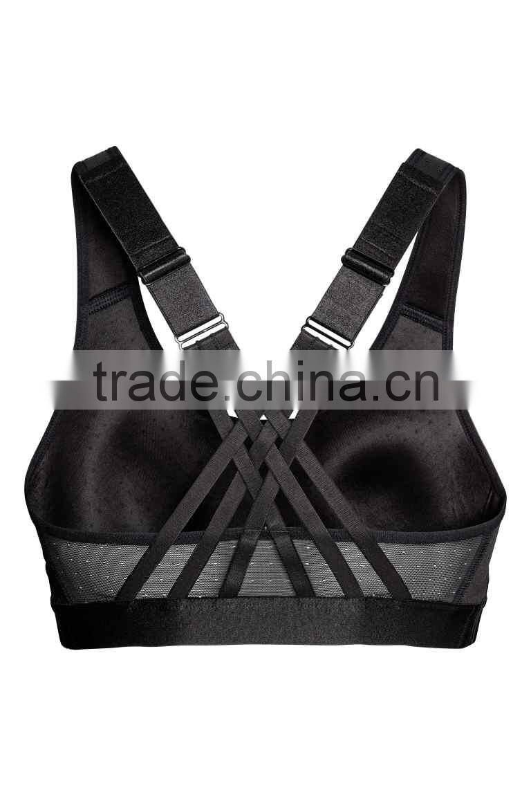 Factory Wholesale Yoga Tanks Fitness Top Training Blank Ladies Sports Bra
