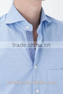 2014 New casual mens short sleeve shirt one pocket