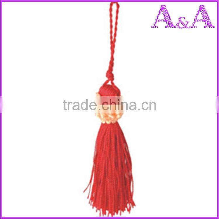 mini Gold Caps Korean Velvet Tassel for key chain