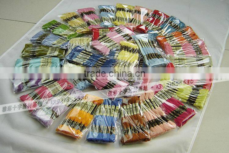 12 pieces per bag embroidery 100% Egyptian Cotton Cross Stitch Thread