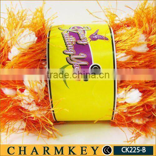 100%Polyester hand knitting yarn