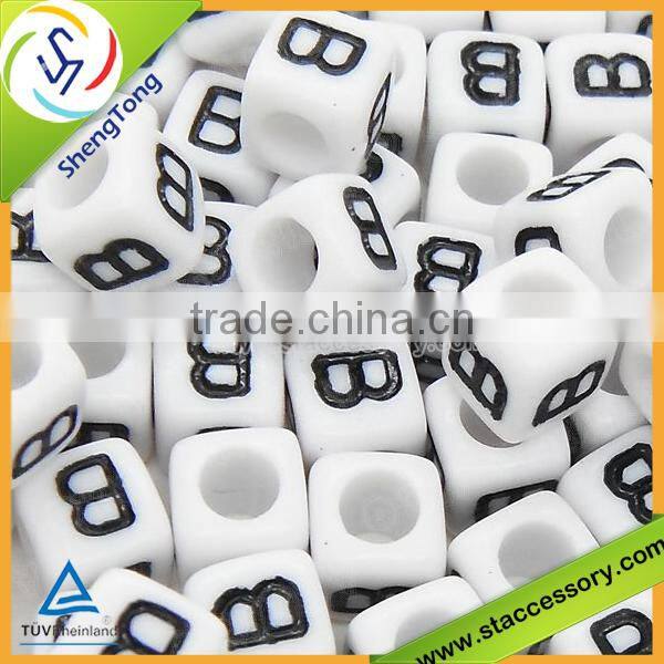 High Quality Plastic Alphabet Beads,Customized Plastic Alphabet Beads