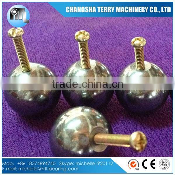 25mm chrome steel ball with 4mm threaded hole