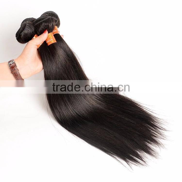 Wholesale Virgin Hair Vendors Tangle Free Silky Straight Weavon Long Black Hair