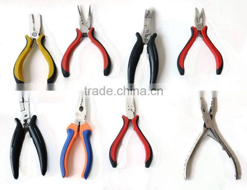 Hair Accessory Set Hook Needles And Hair Extension Pliers For Pre Bonded Hair Extensions Applying