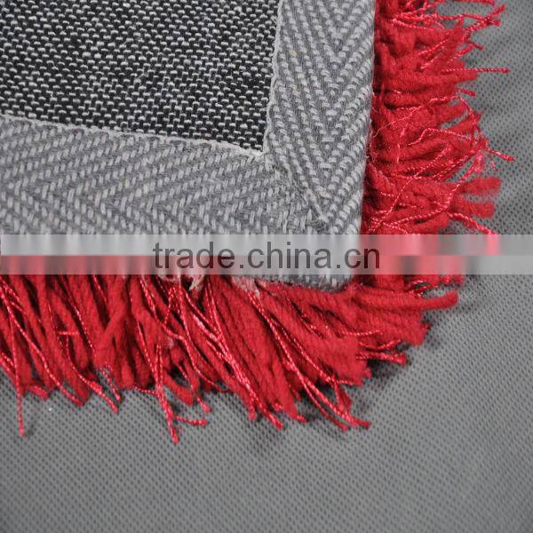 100% polyester polyester floor mat, Solid color microfiber floor mat, Low price floor mat for promotion
