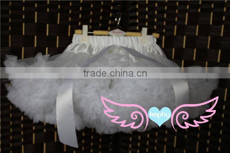 teen Girl Fluffy Tulle Pettiskirt Dance Party Skirt Baby Tutu Skirt New Baby Kids Girls Dancewear Cute white Tutu