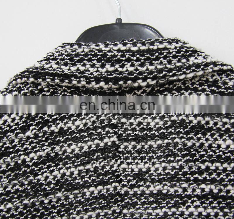 Innovative product cut and sew long coat for A button