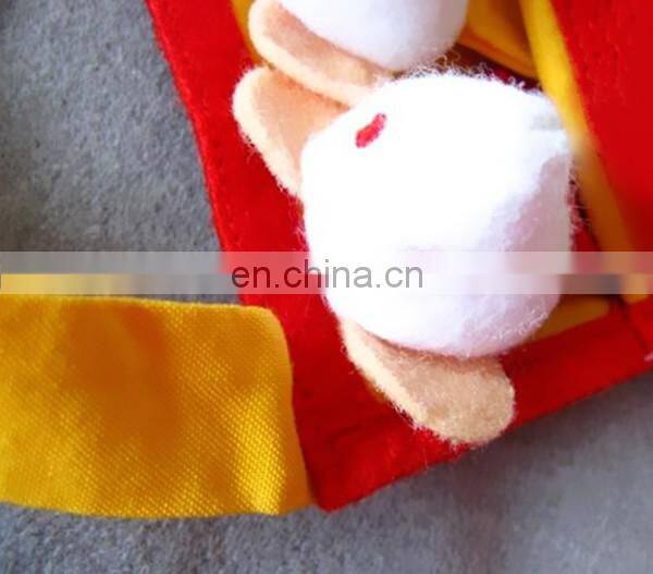 Mouse Paint hanging picture finger puppet the little mouse early educational toy