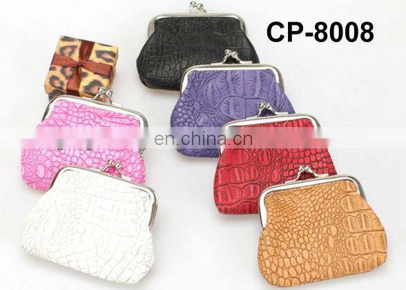promotional fashion design coin purse