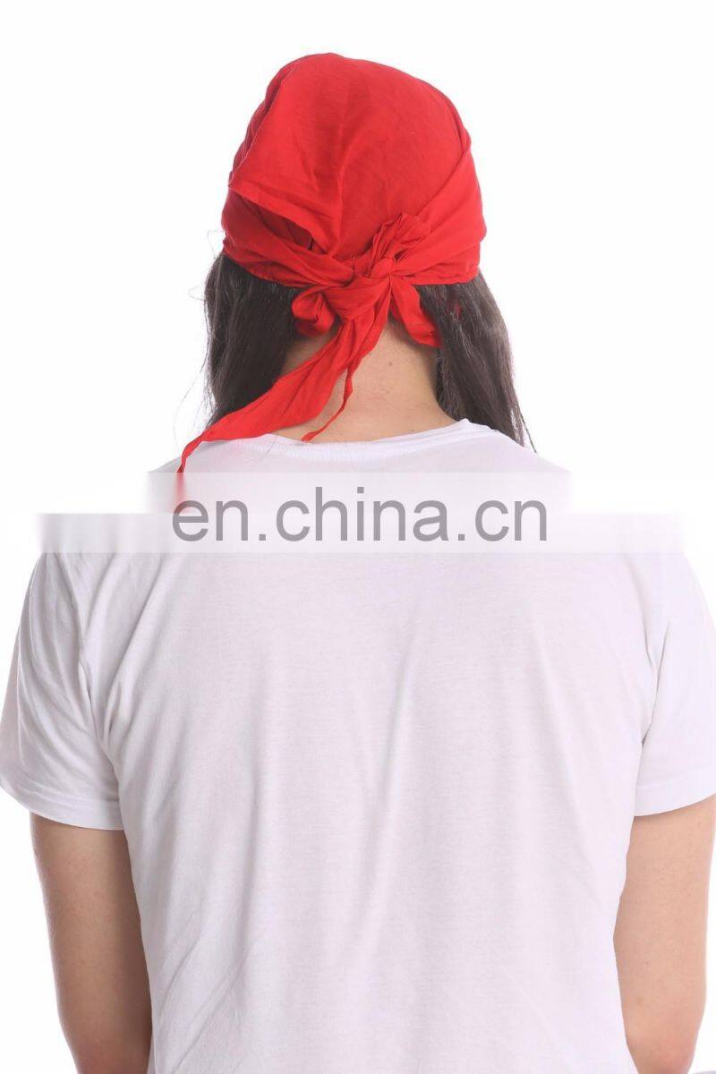 Party pirate red scarf wigs MW-010
