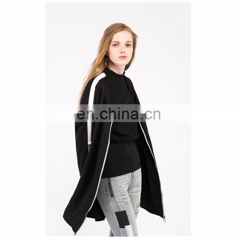OEM service fashion plus size outwear women casual coat