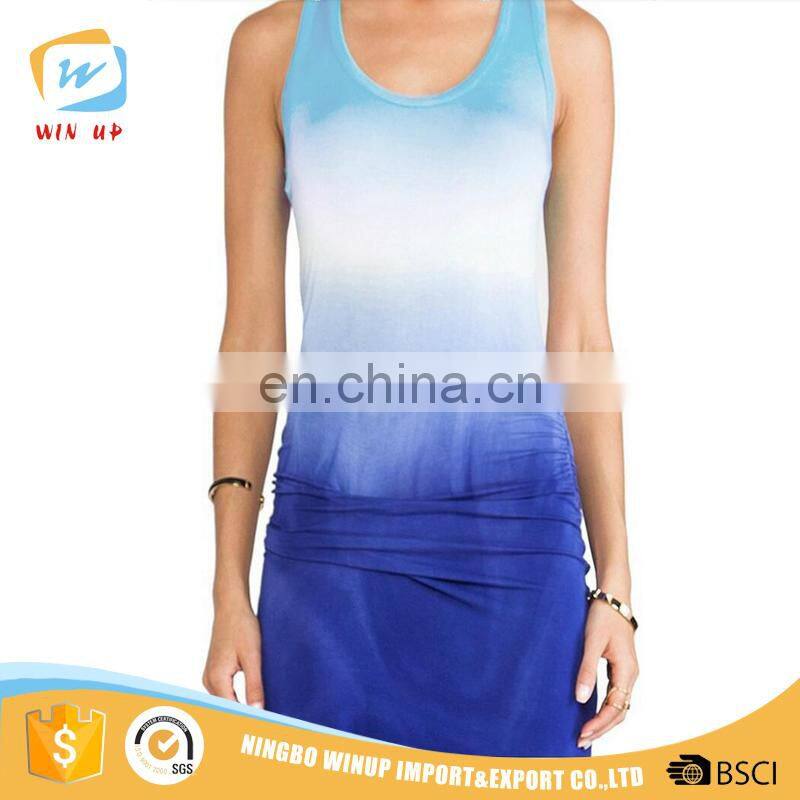 2016 Wholesale Thailand Fashion Maxi Dress Girls Long Casual Dress