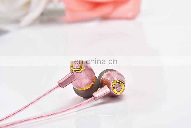 New 3.5mm perfume Earphones Headset Hands-free Microphone for Cell Phone Accessories