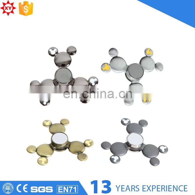 Aluminum profile 608 bearing toys titanium spinner