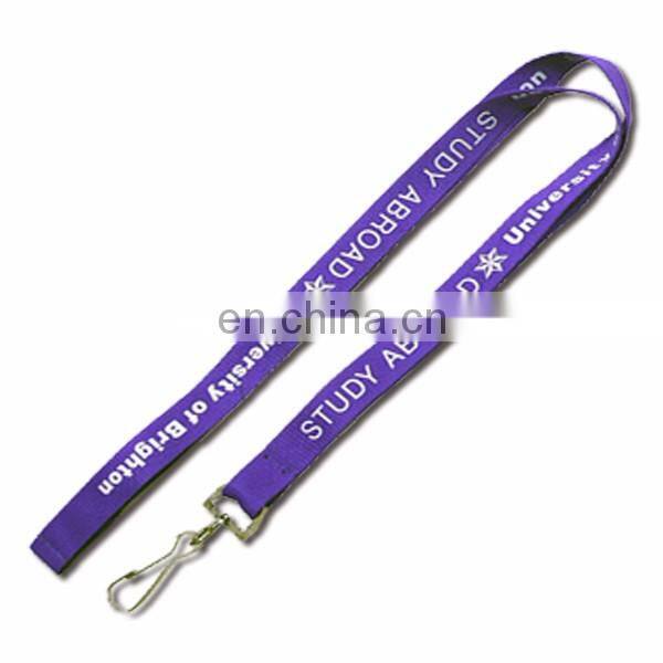 Silkscreen printing lanyard supplier