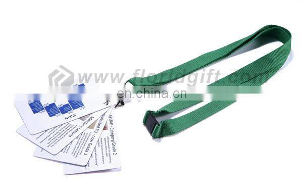 wholesale merchandise promotional gift custom woven lanyard