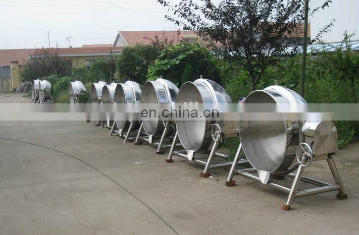 New design jacketed pan for cooking thick liquid,sauce/pasta cooking machine/jacketed pan/electric tilting pan