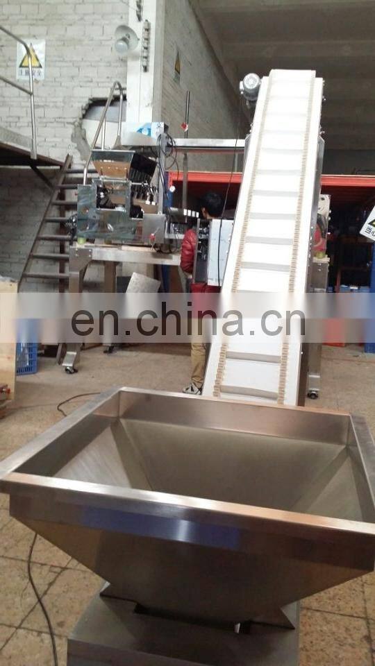 Vertical Flexible Z Type Bucket Elevator Chain Conveyor + Belt Price for Granule Food TOPY-BE1
