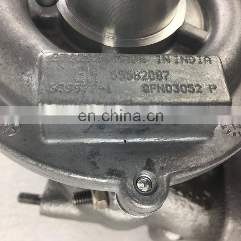 Factory sale GT1238SZ Turbo charger 809977-0001 GFN03052P 55582087 Turbocharger for Chevrolet Aveo Sail Smartech Engine