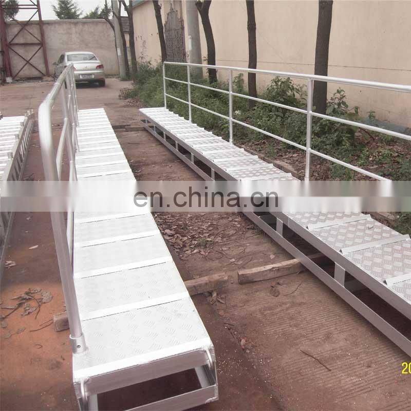 BOCHI Customized Safety Boat Aluminum Accommodation Ladder