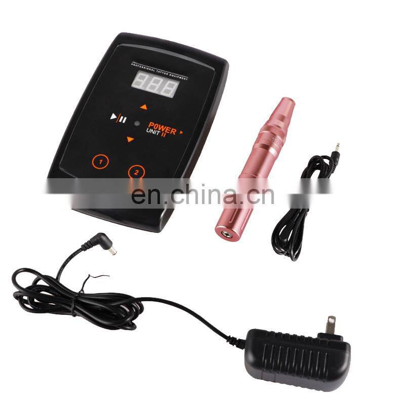 Tattoo Coil Permanent Makeup Machine Kit Professional Stainless Steel Body Art Feature Easy Electric set