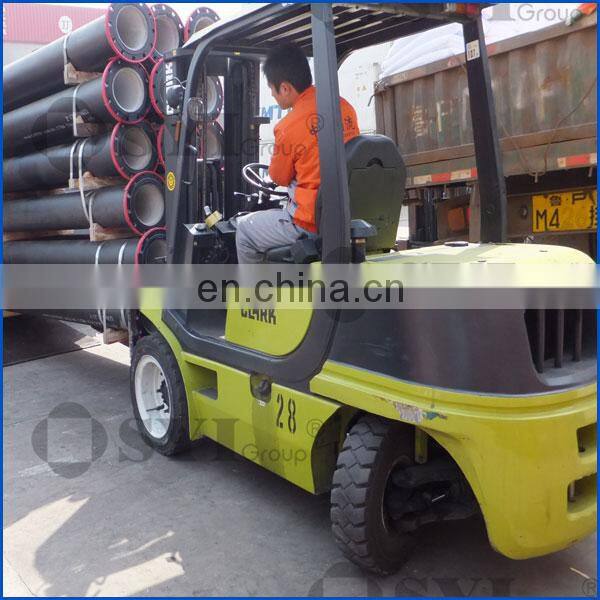 water pressure test ductile iron pipe