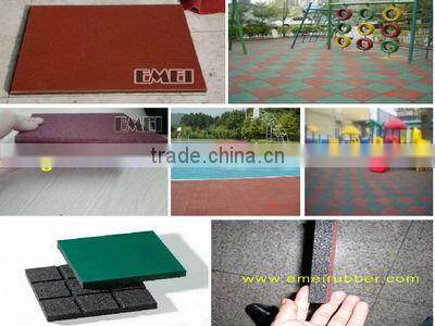 Recycled Playground Rubber floor /tile/Paver