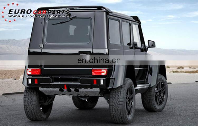 G glass G500 4x4 rear guard plate fit for W463 G500 G63 4x4 B-style rear skid plate w463 rear bumper guard