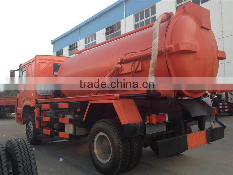 Sinotruck Howo 336hp 4x4 sewage truck