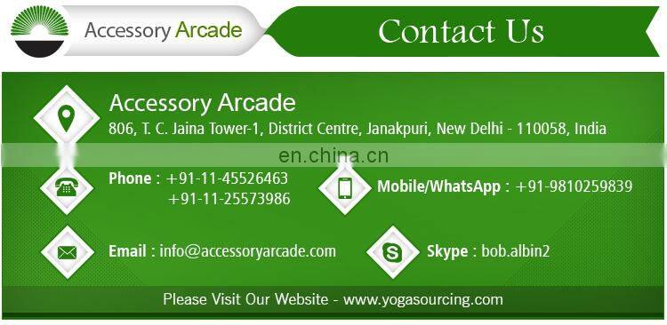 Relaxation 100% cotton canvas Meditation Cushion Zafu Indian manufacturer