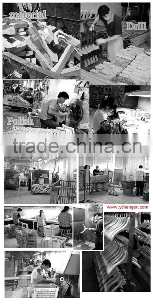 YY0096 shiny rose gold wire metal lingerie hanger underwear hanger