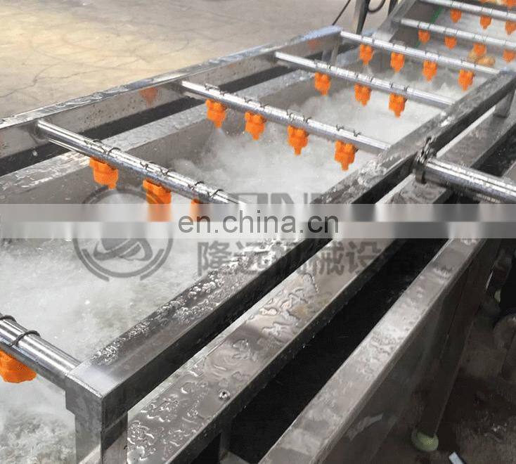 Best Price Fresh Fruit Mango Apple Cleaning Machine Air Bubble Vegetable Washing Machine