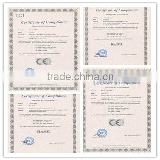 silicon watch 2013 women silicone led watch wide bracelet watch