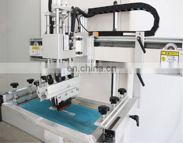 Plastic Crate Screen Printing Machine With 2 Side Rotate Crate Printer