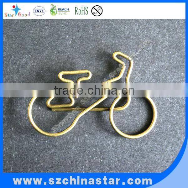 advertisement stationery bike paper clip