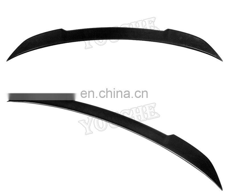 CS type carbon fiber rear trunk spoiler for BMW 3 series E90 & E90 M3 2005-2011
