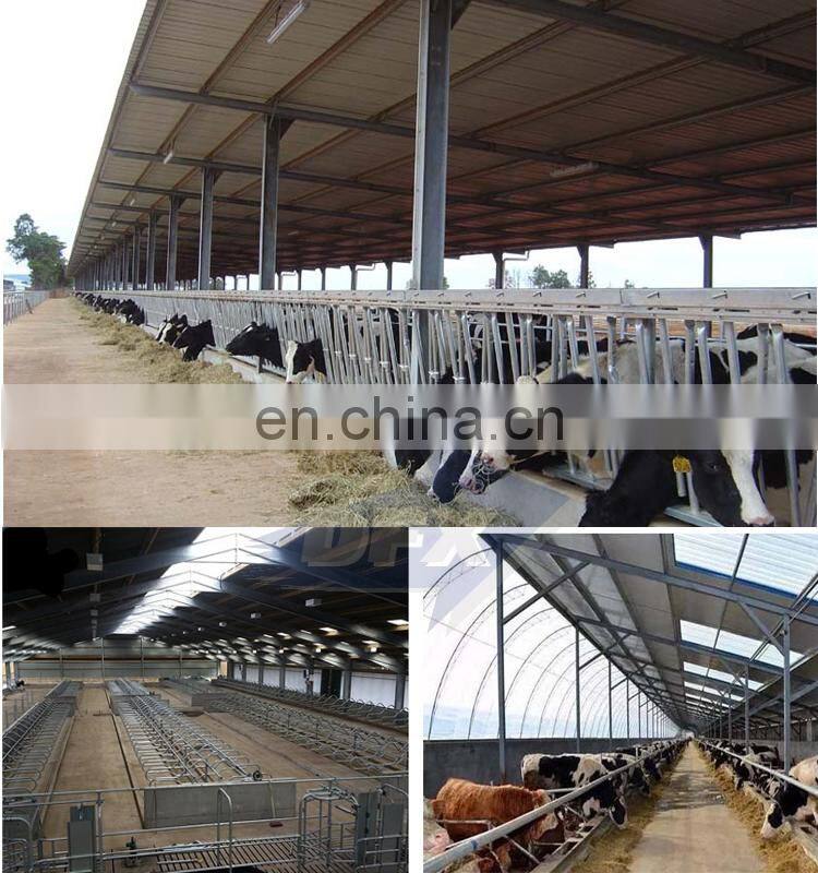 Metal Framed Prefab Light Steel Goat Farm Sheep Shed in Philippines