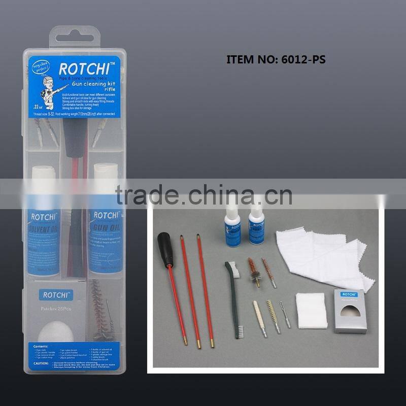 Gun cleaning kits for rifle , gun accesories , gun cleaning brushes