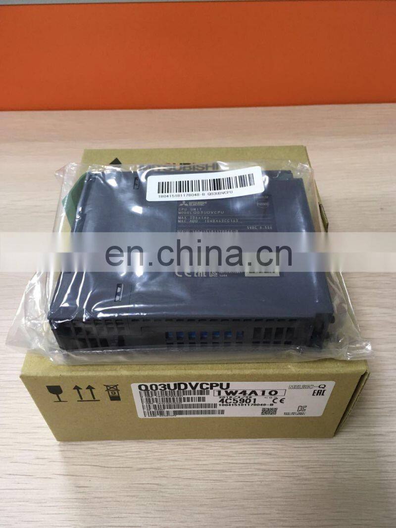 free shipping Mitsubishi original Q series PLC module Q03UDVCPU warranty 1.5 years low price