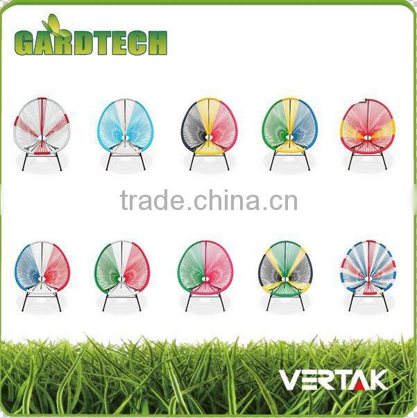 outdoor multicolour rattan chair