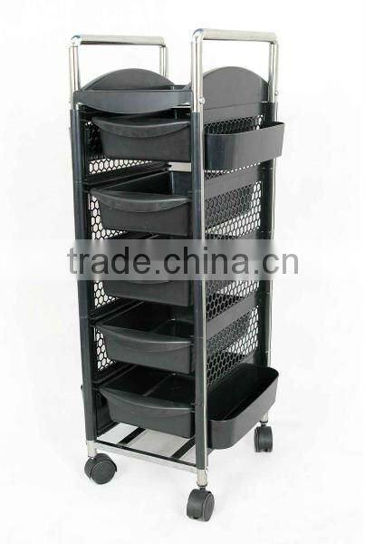 Hairdressing Product salon tool Trolley , Tool hair trolley for salon