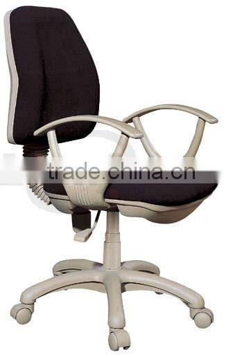 modern fabric chair / plastic back chair with wheel
